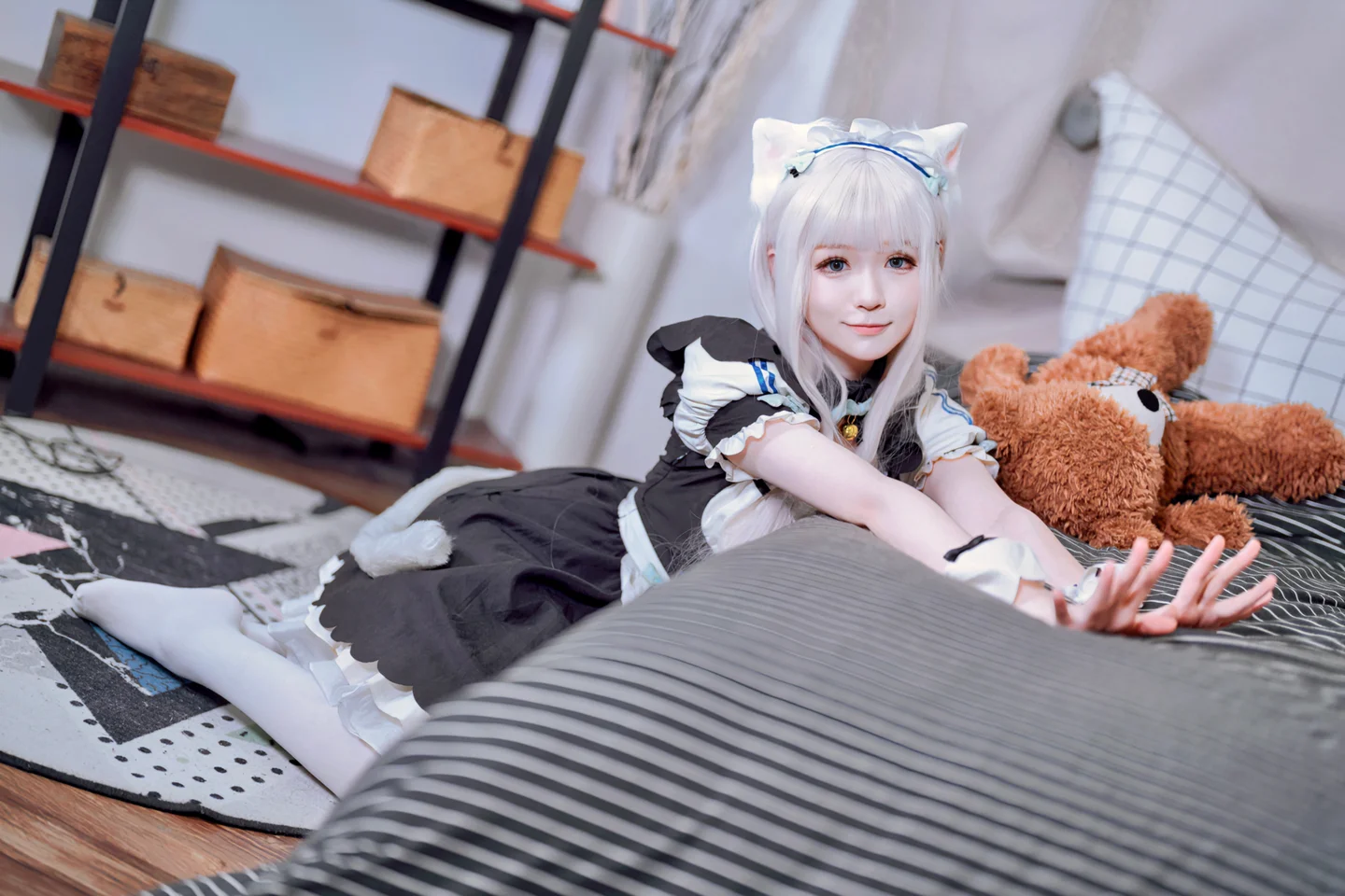 「茶教授」猫耳女仆 [18P] icoser.la (010).webp